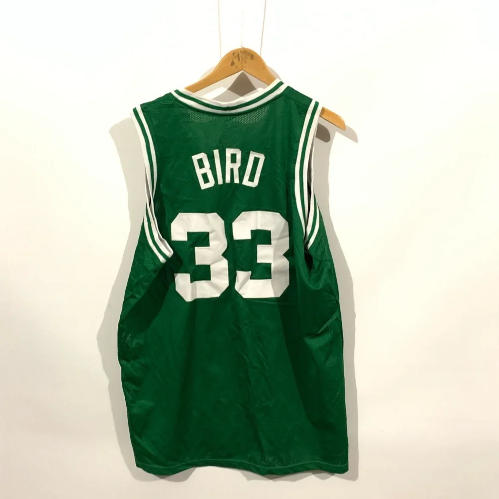 Green 'Boston 33' Men's Basketball Jersey - Team Style Tank